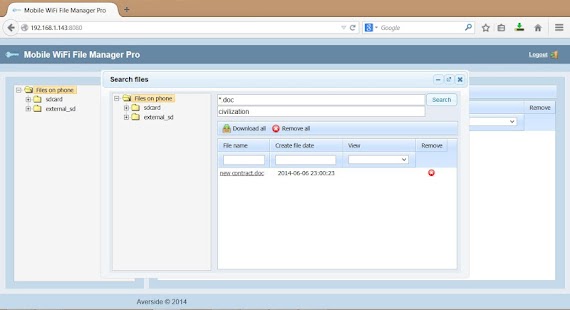 Mobile WiFi File Manager Pro Screenshots 13