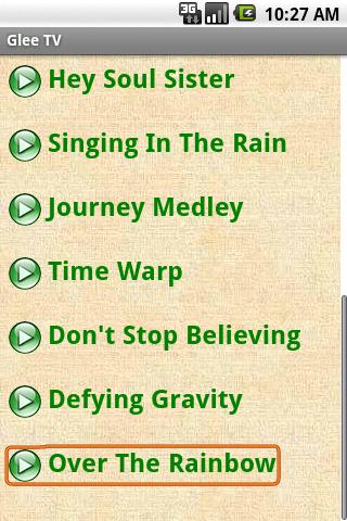 Glee TV Screen 2