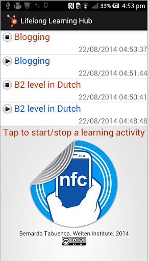 NFC LearnTracker