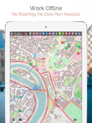 【免費旅遊App】Athens Map and Walks-APP點子