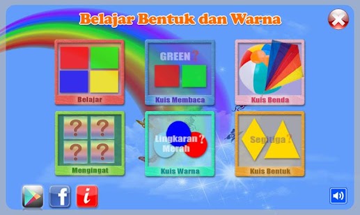 Belajar Bentuk dan Warna