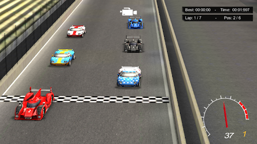 Android application Classic Prototype Racing screenshort