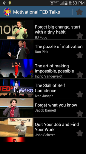 Motivational TED Talks