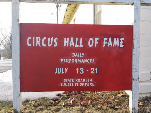 Circus Hall of Fame Road Sign