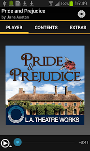 Android application Pride and Prejudice (J Austen) screenshot