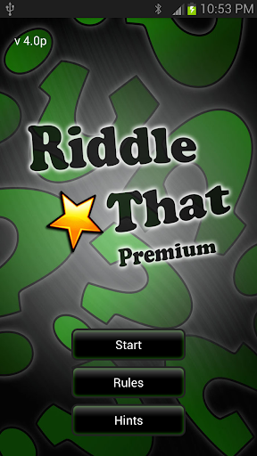 Riddle That Premium