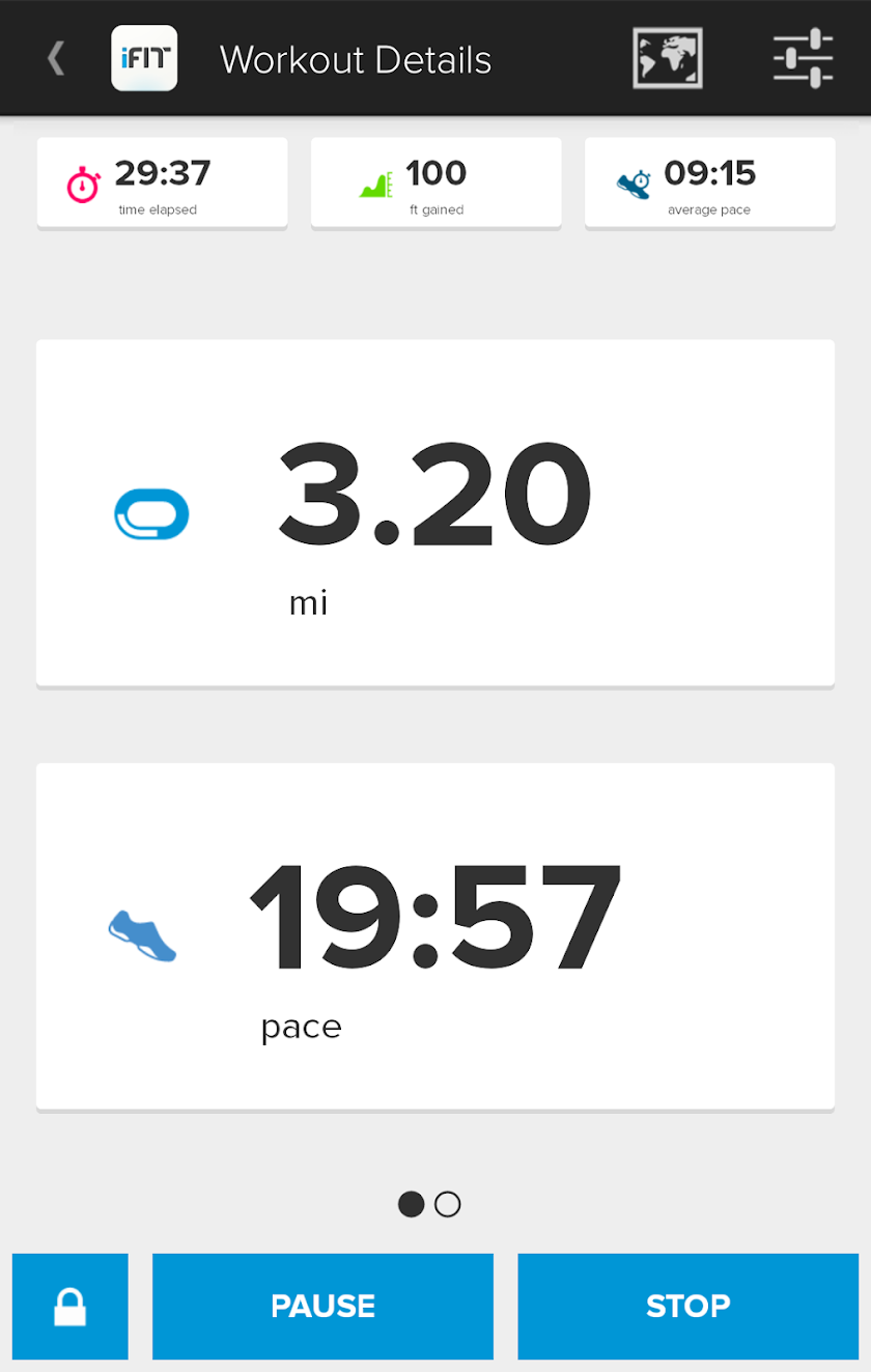 iFit Outside Screen 3