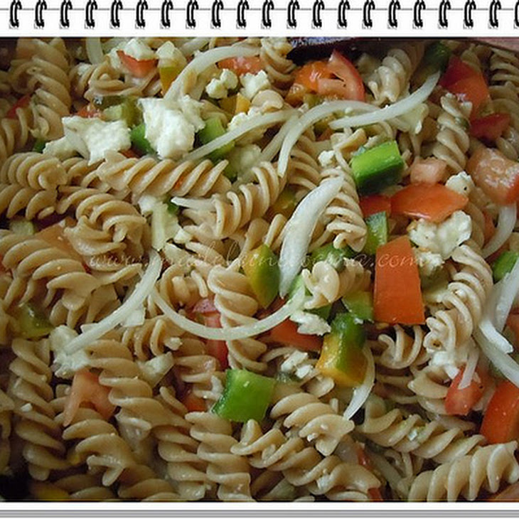 Whole Wheat Pasta Salad Pasta Salad Olive Oil Recipe Yummly