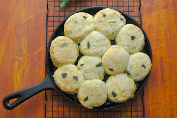 Easy Cheddar Sage Biscuits