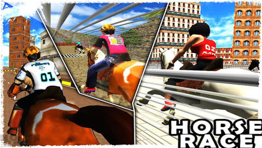 【免費賽車遊戲App】Horse Race ( 3D Racing Games )-APP點子