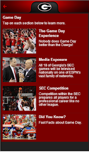 Georgia Basketball Kricket App - náhled
