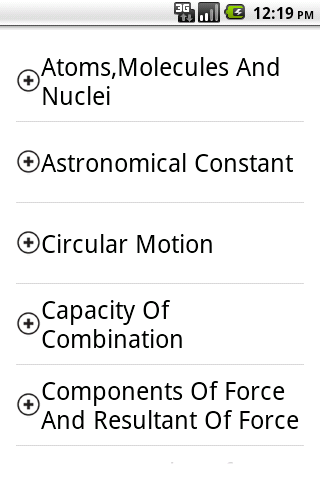 Physics Formule