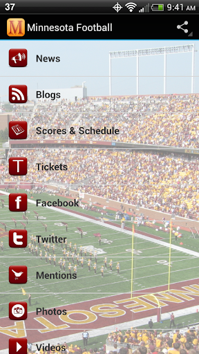 U of Minnesota Football