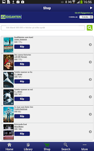Elgiganten eböcker Screenshots 2