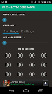 How to get Fresh Lotto Generator 1.2 unlimited apk for android
