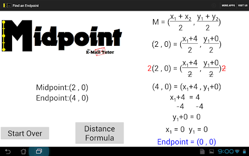 Distance and Midpoint Formula Screenshots 3