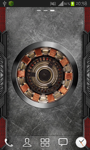 Arc Reactor LiveWallpaper Lite