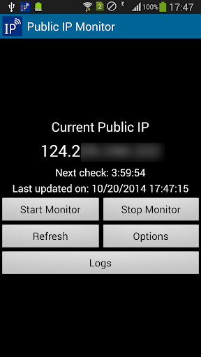 Public IP Monitor
