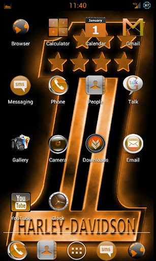 CM9 CM10 Harley Davidson Theme