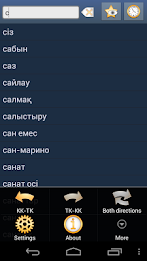 Kazakh Turkmen Dictionary poster 1