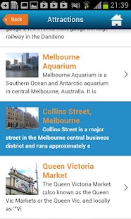 Melbourne Guide Map & Hotels Screenshots 7