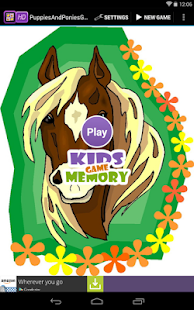 Free Puppies & Ponies Memory Game APK