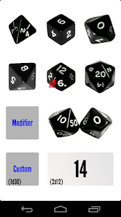 Free Black Dice Pro RPG Dice Roller APK for Android
