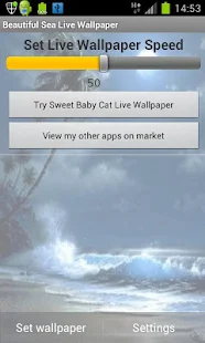 Beautiful Sea Live Wallpaper - screenshot thumbnail