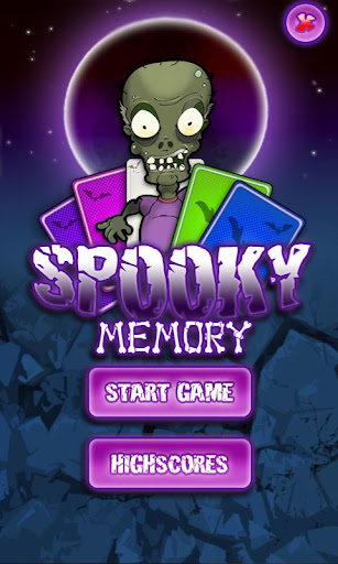 Spooky Memory Karten Spiel