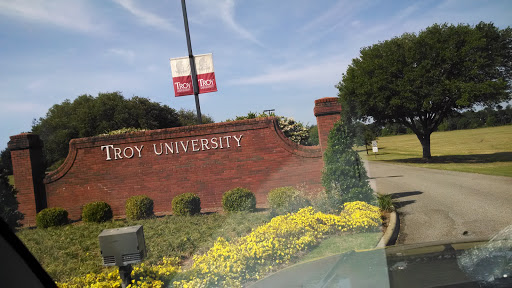 Troy University Sign