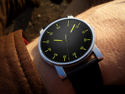 Free Timeless-Green Watch Face APK