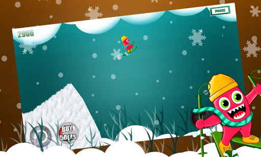 【免費體育競技App】Monster Ski : Winter Skiing-APP點子