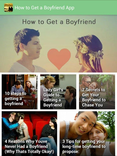 How to Get a Boyfriend