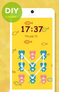 How to mod Love bear Locker Theme patch 1.0.2 apk for bluestacks