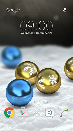 Diggin Xmas live wallpaper