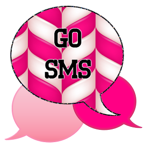 GO SMS - Candy Cane Pink.apk 1.1