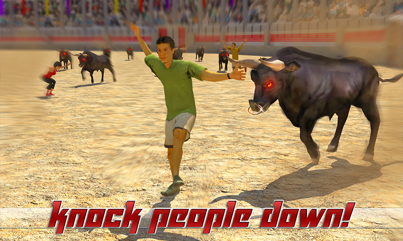 Android application Angry Bull Simulator screenshort