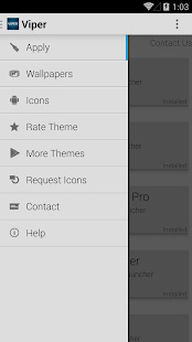 VIPER - Go Apex Nova theme - screenshot thumbnail