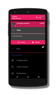How to download Black MTRL - Pink CM12 Theme lastet apk for bluestacks