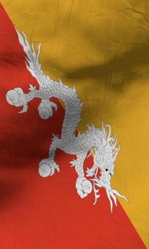 【免費個人化App】Bhutan flag lwp Free-APP點子