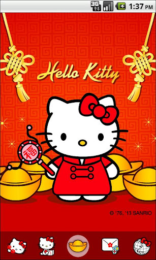 Hello Kitty Chinese new year