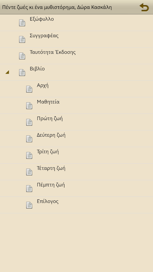 Πέντε ζωές κι ένα…, Δ. Κασκάλη - screenshot