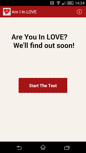 Am I In Love Test