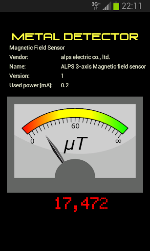 Analog Meter Metal Detector