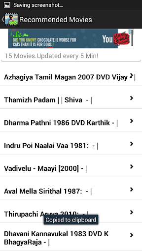 【免費媒體與影片App】Movies NEW: Tamil-APP點子