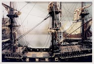 Marinemodellen in zaal 102 van afdeling Nederlandse Geschiedenis