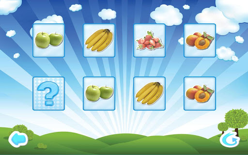 Fruits Memory Game for Kids