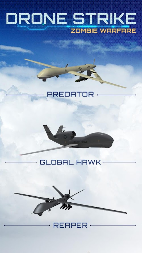 Android application Drone Strike Flight Simulator+ screenshort