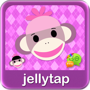 Sock Monkey Purple SMS Theme.apk 1.1