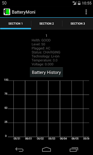 BatteryMoni バッテリーモニタ）